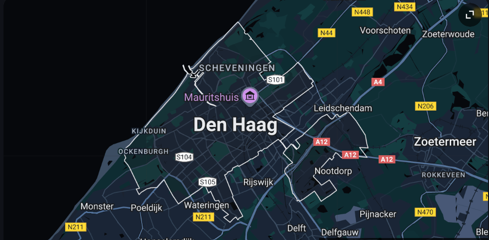 Locatie van AstraClean in Den Haag